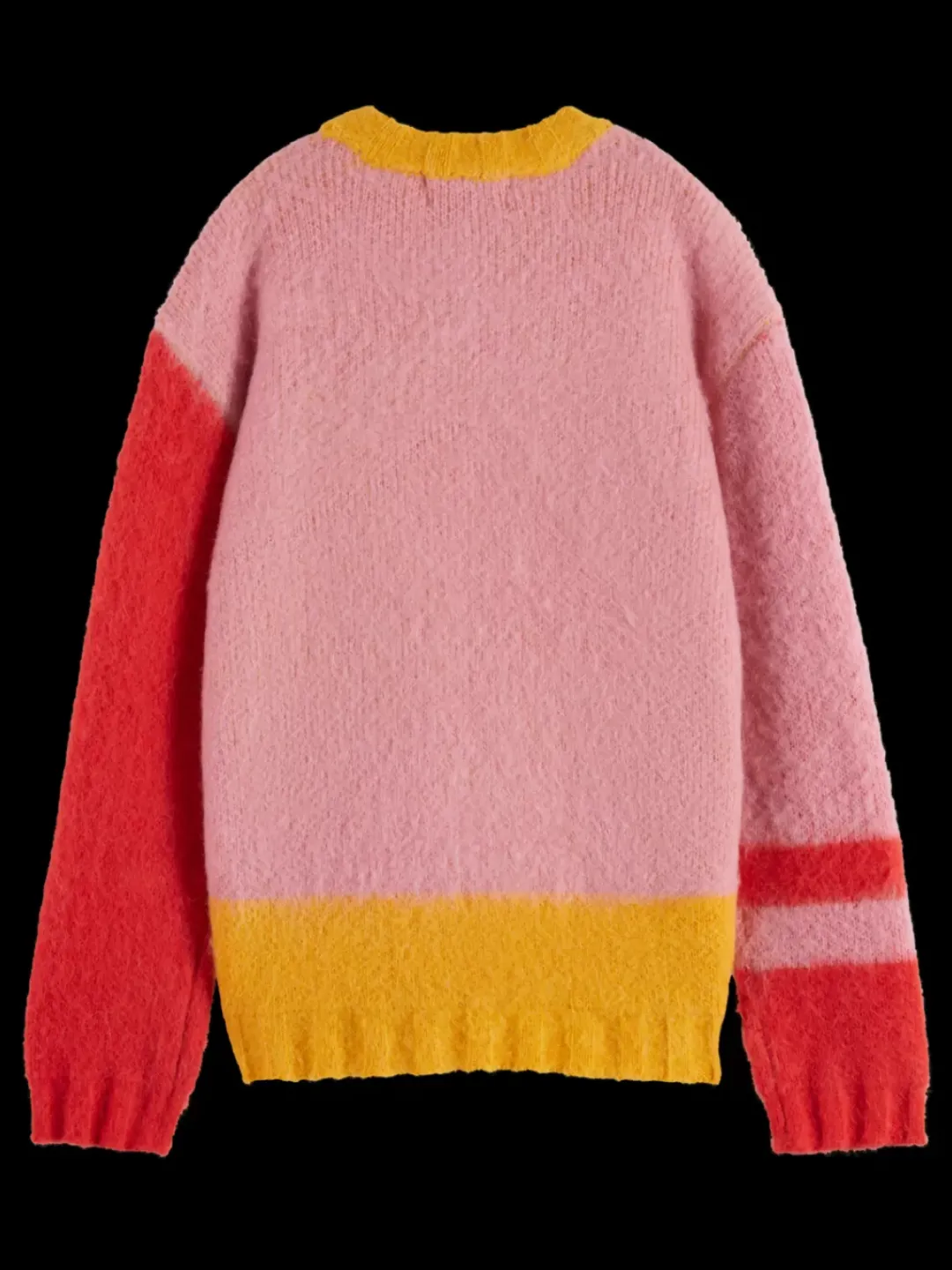 Discount Scotch & Soda FLUFFY COLOUR BLOCK PULLOVER Colourblock
