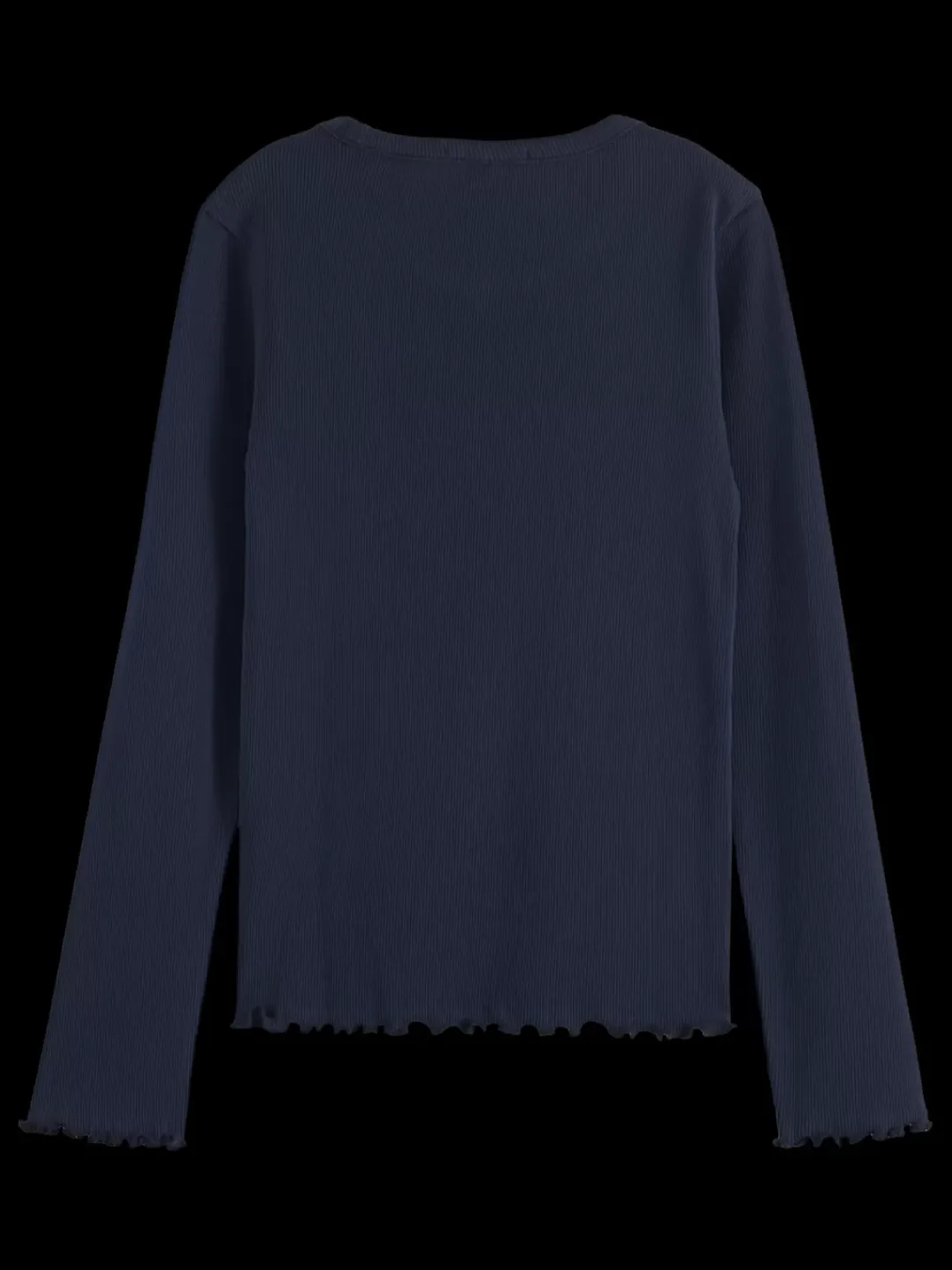 Discount Scotch & Soda FREE MIND LONG SLEEVE RIB T-SHIRT Night