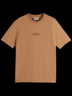 Best Scotch & Soda Front and back artwork t-shirt