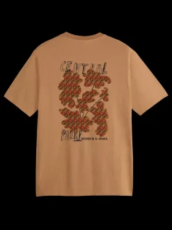 Best Scotch & Soda Front and back artwork t-shirt