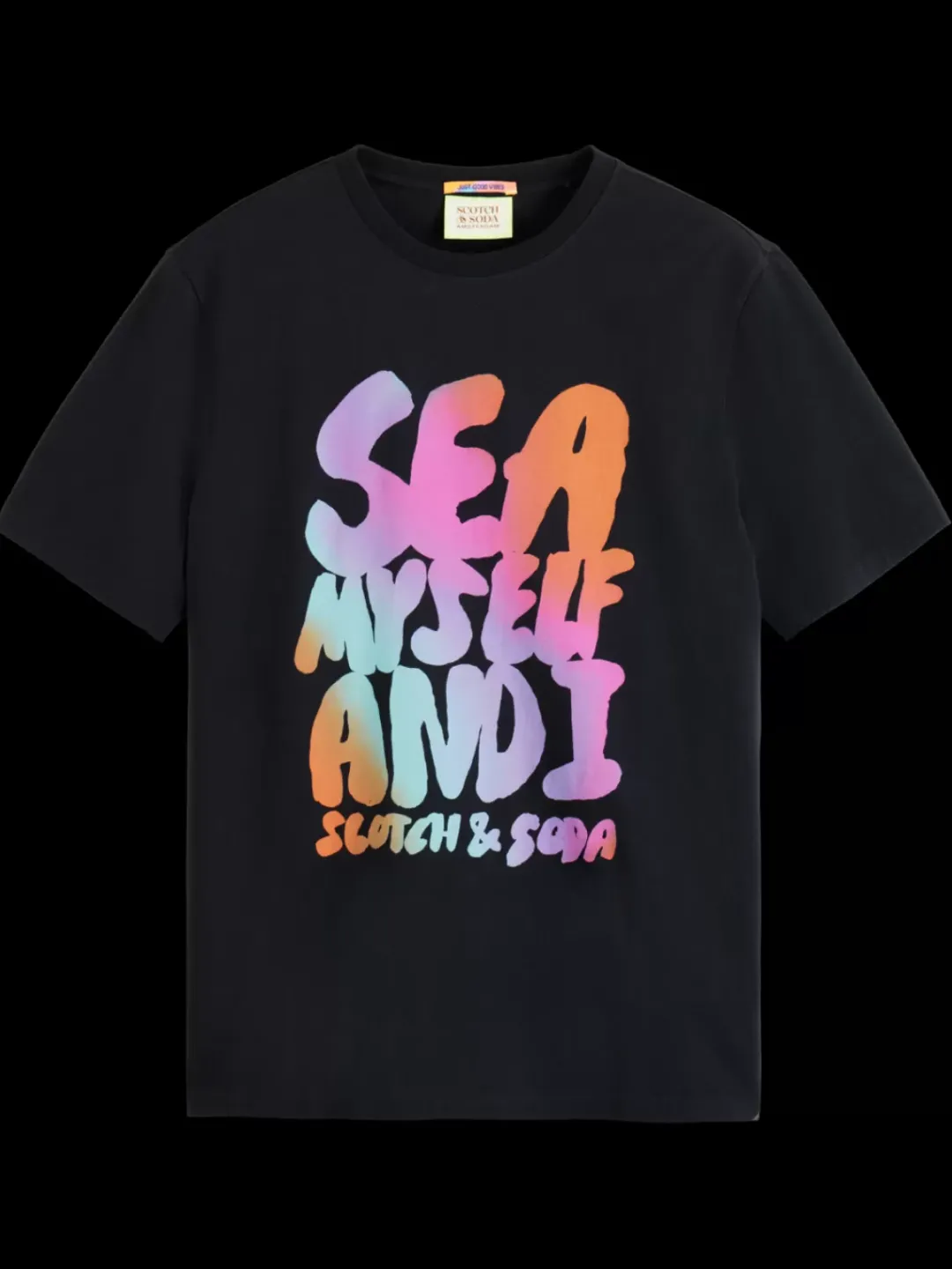 Discount Scotch & Soda Front artwork t-shirt