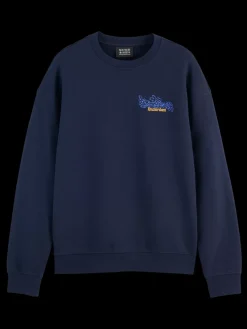 Outlet Scotch & Soda FRONT BACK ARTWORK SWEATSHIRT