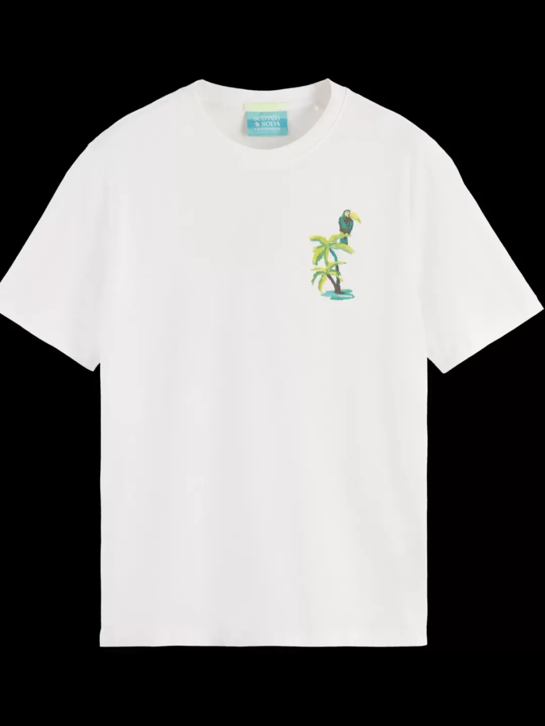 Fashion Scotch & Soda Front back artwork t-shirt