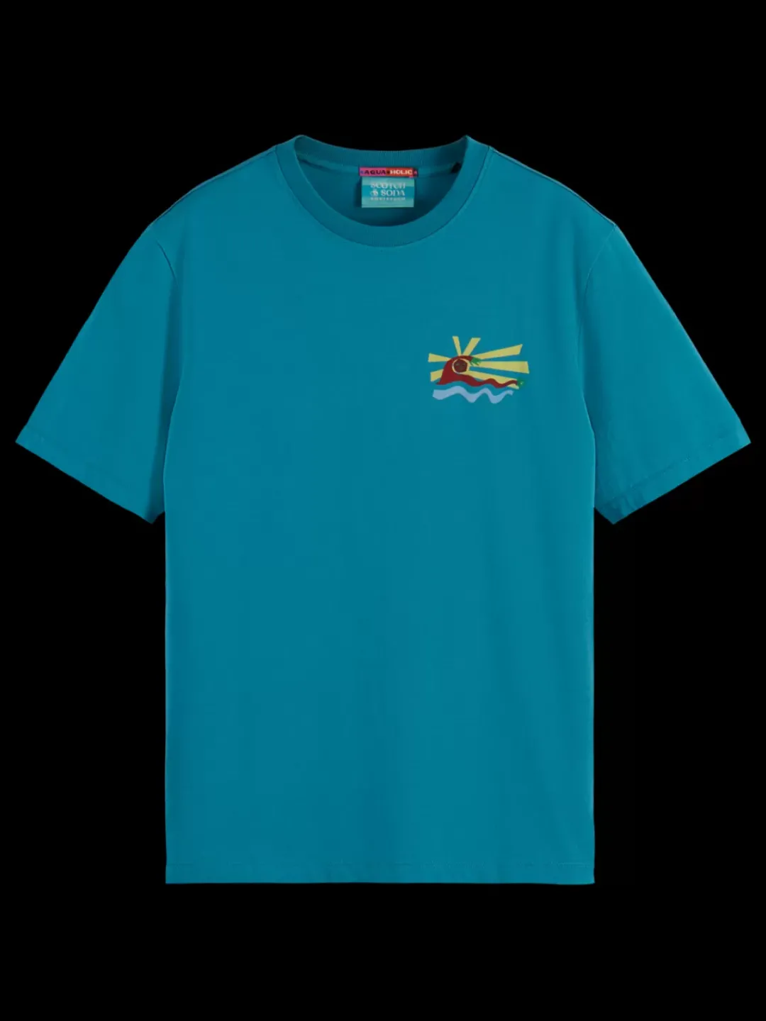 Fashion Scotch & Soda Front back artwork t-shirt