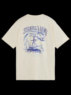 Sale Scotch & Soda Front back artwork t-shirt
