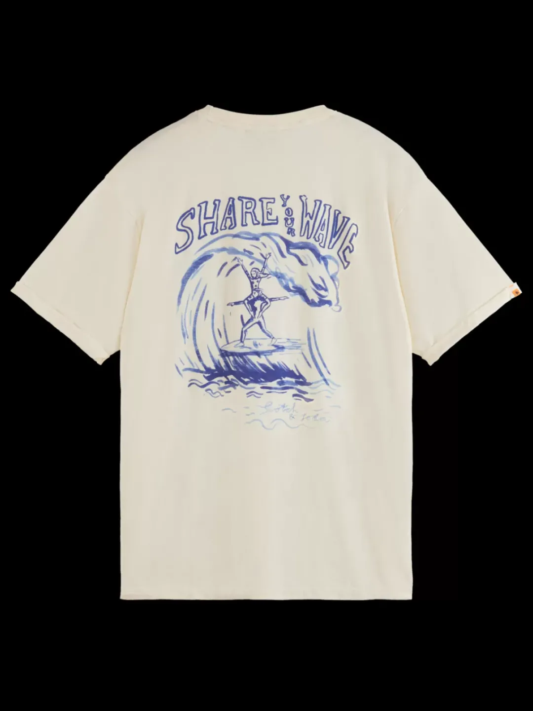 Sale Scotch & Soda Front back artwork t-shirt