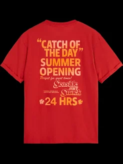 Sale Scotch & Soda Front back artwork t-shirt