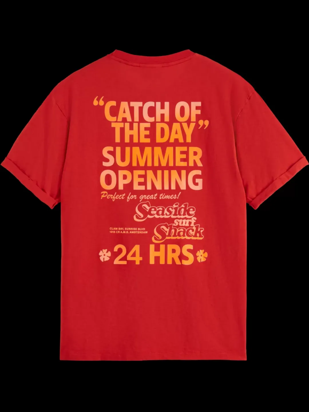 Sale Scotch & Soda Front back artwork t-shirt