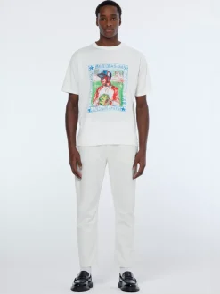 New Scotch & Soda Front chest artwork relaxed fit t-shirt