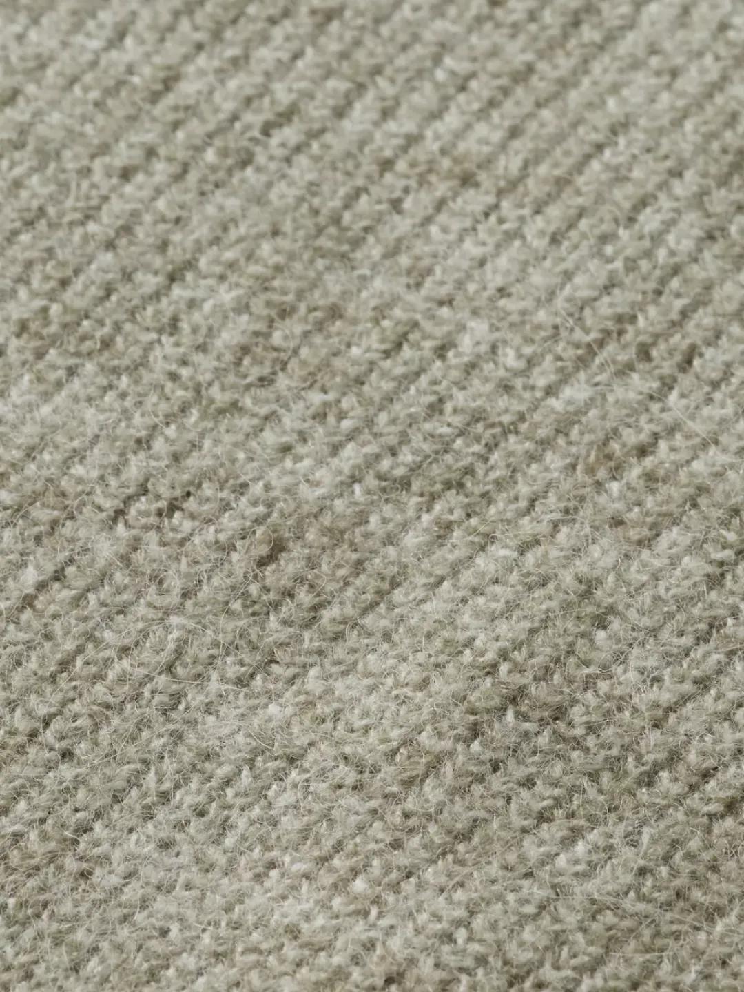 Outlet Scotch & Soda FUZZY CREW NECK PULLOVER WashedSageMelange