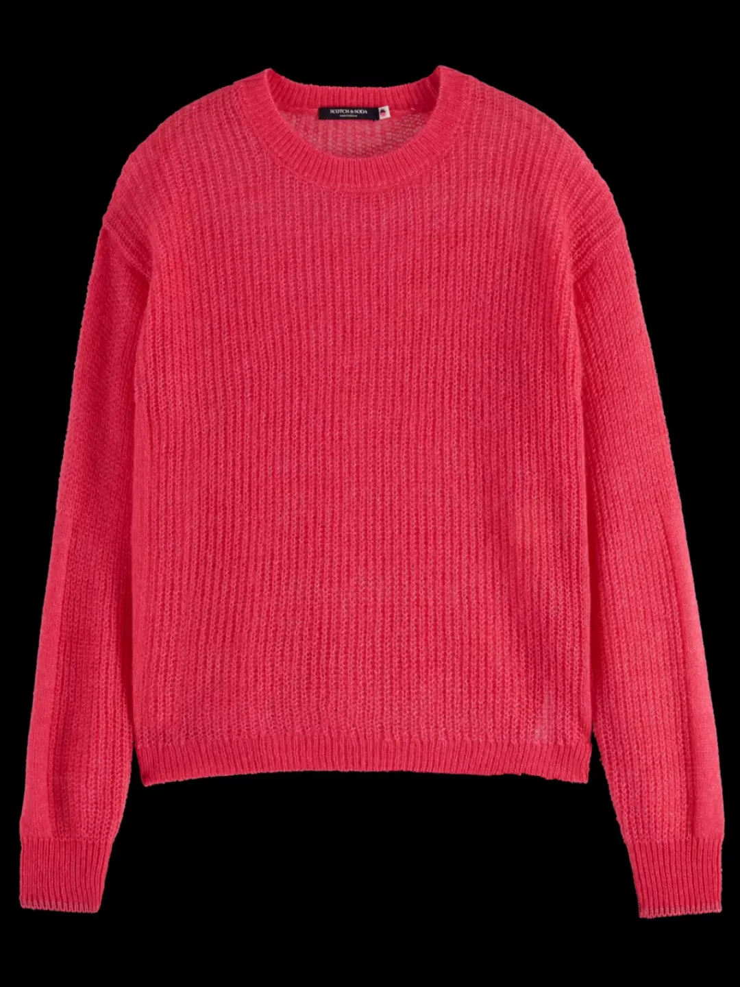 Hot Scotch & Soda FUZZY OPEN KNIT RELAXED PULLOVER