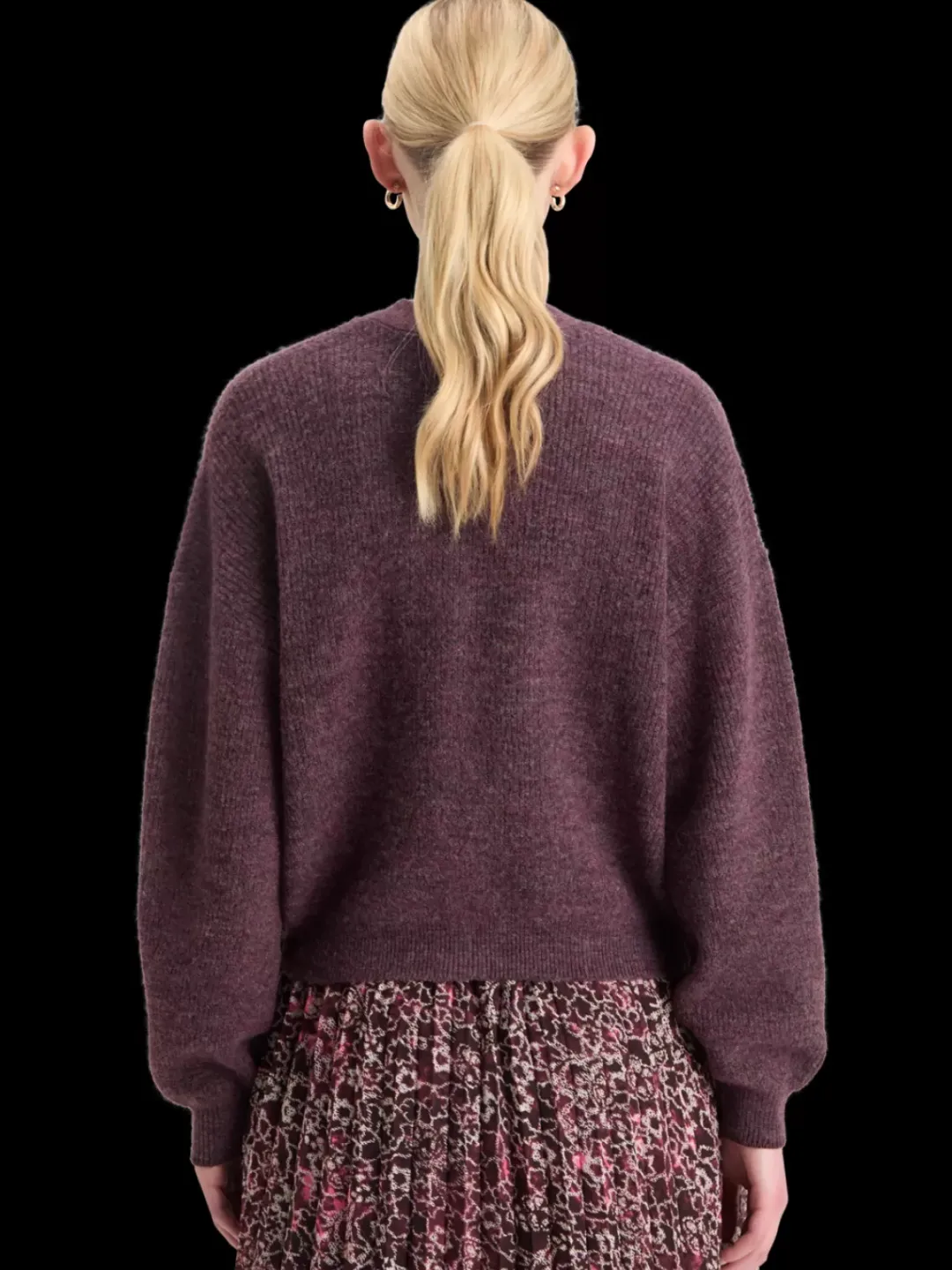 Hot Scotch & Soda FUZZY RELAXED CARDIGAN