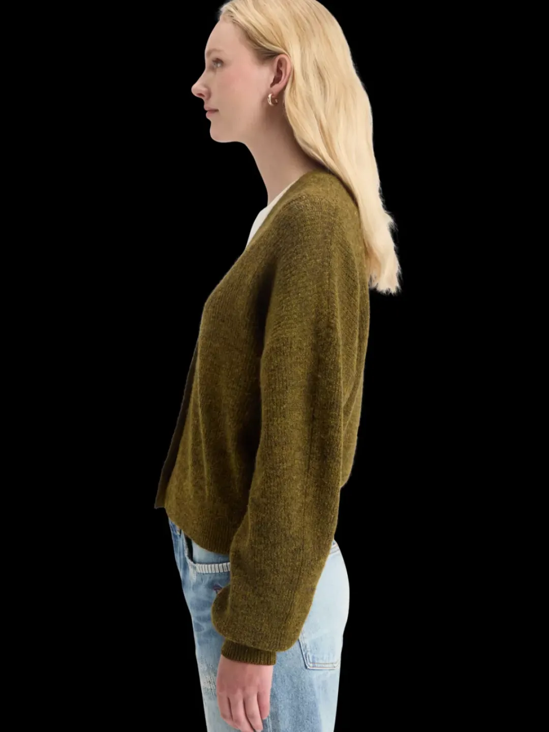 Hot Scotch & Soda FUZZY RELAXED CARDIGAN