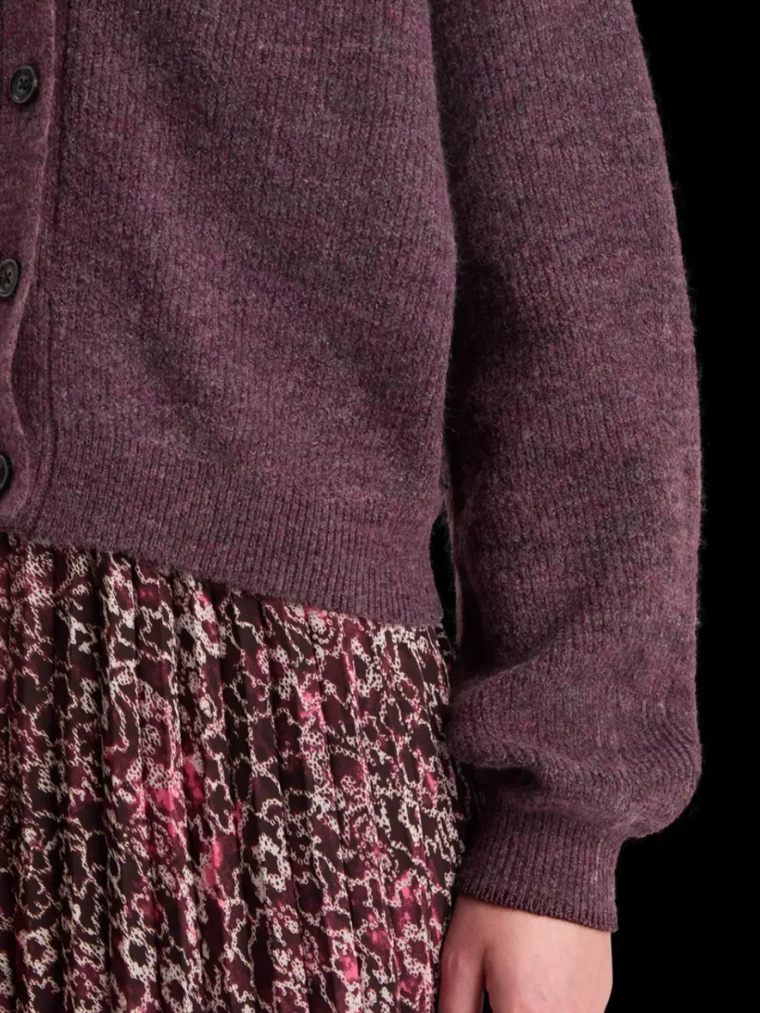 Hot Scotch & Soda FUZZY RELAXED CARDIGAN