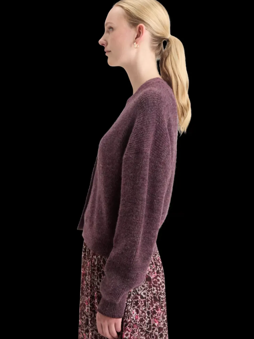 Hot Scotch & Soda FUZZY RELAXED CARDIGAN