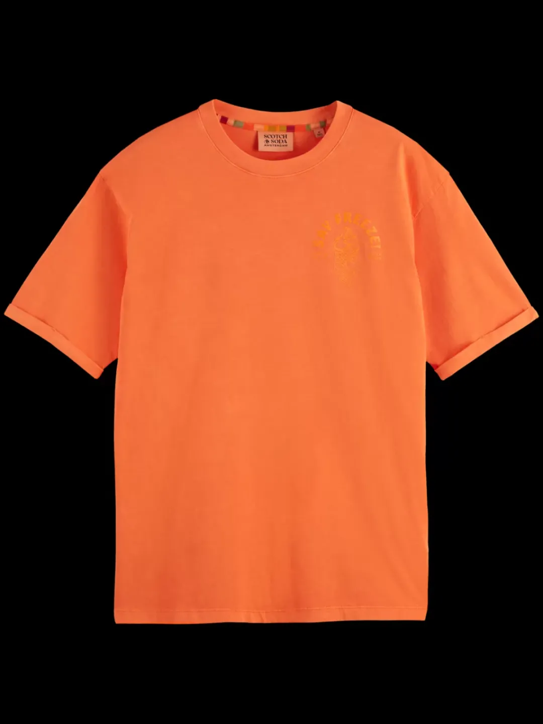 Hot Scotch & Soda Garment dye artwork t-shirt LifeBuoy