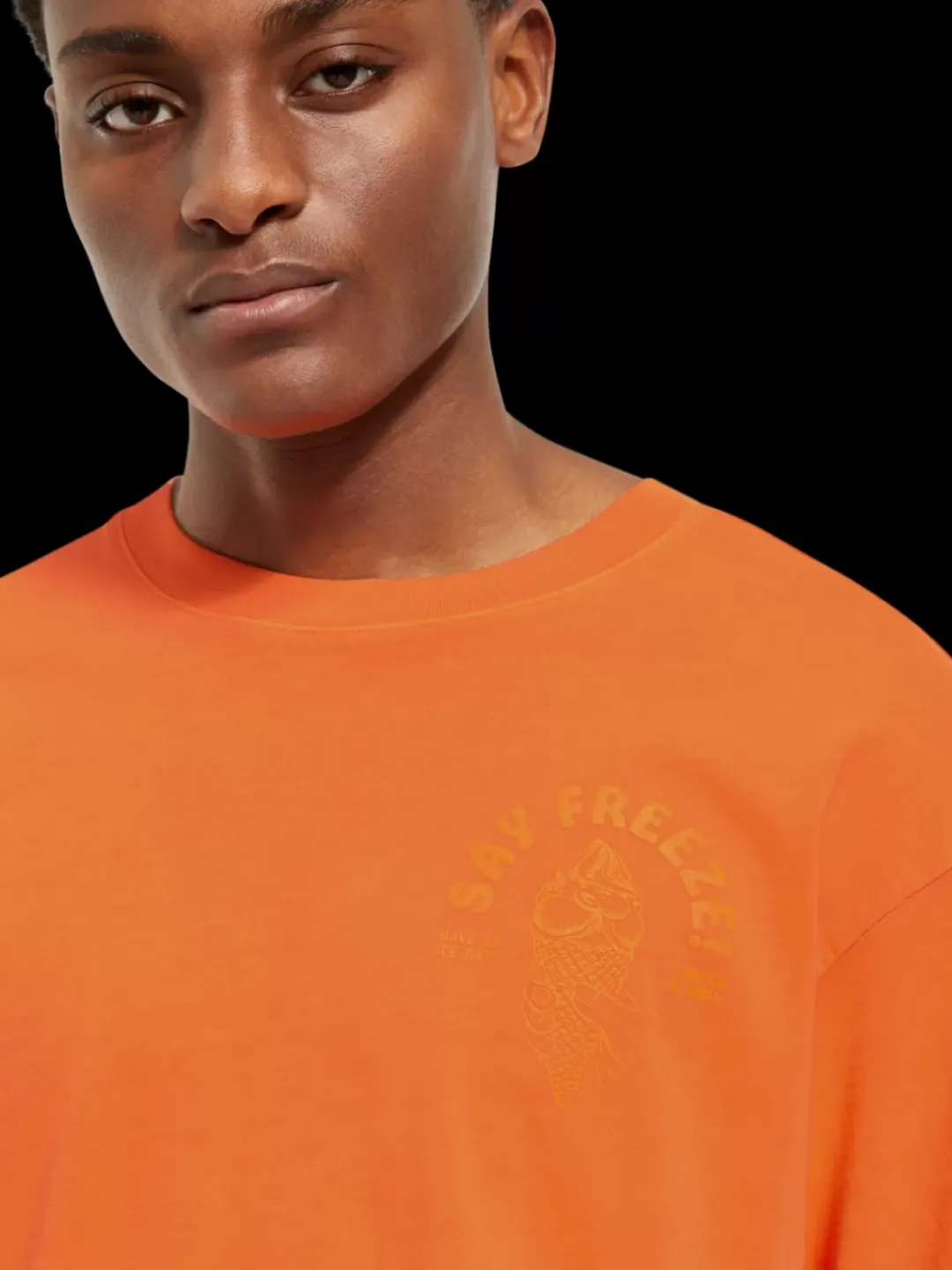 Hot Scotch & Soda Garment dye artwork t-shirt LifeBuoy