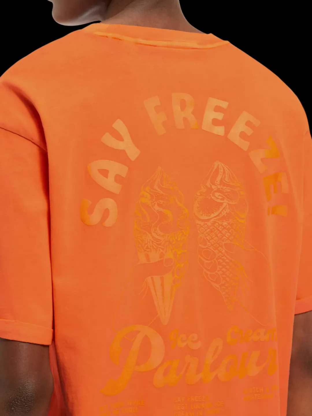 Hot Scotch & Soda Garment dye artwork t-shirt LifeBuoy