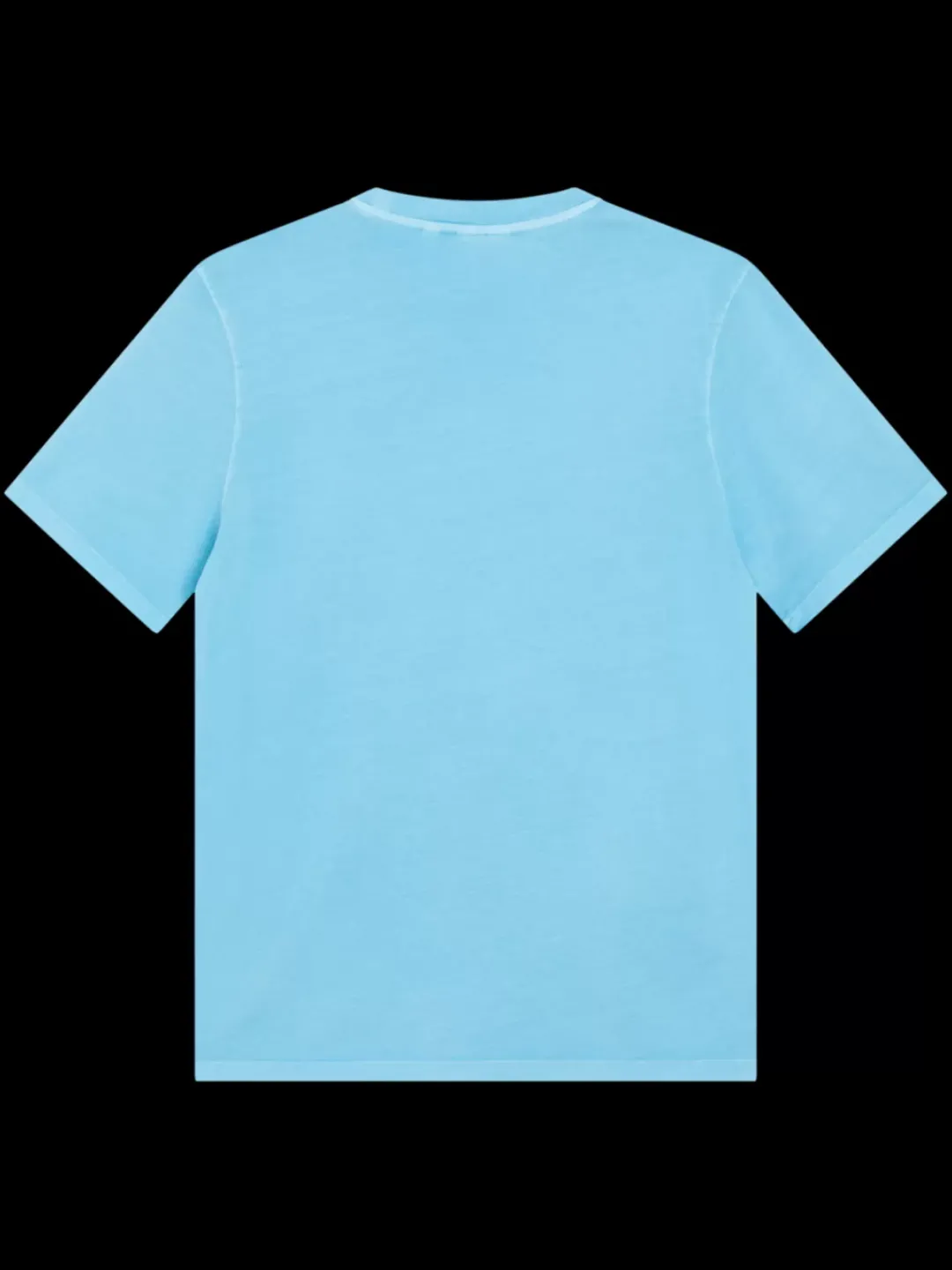 Outlet Scotch & Soda Garment dye logo crew t-shirt