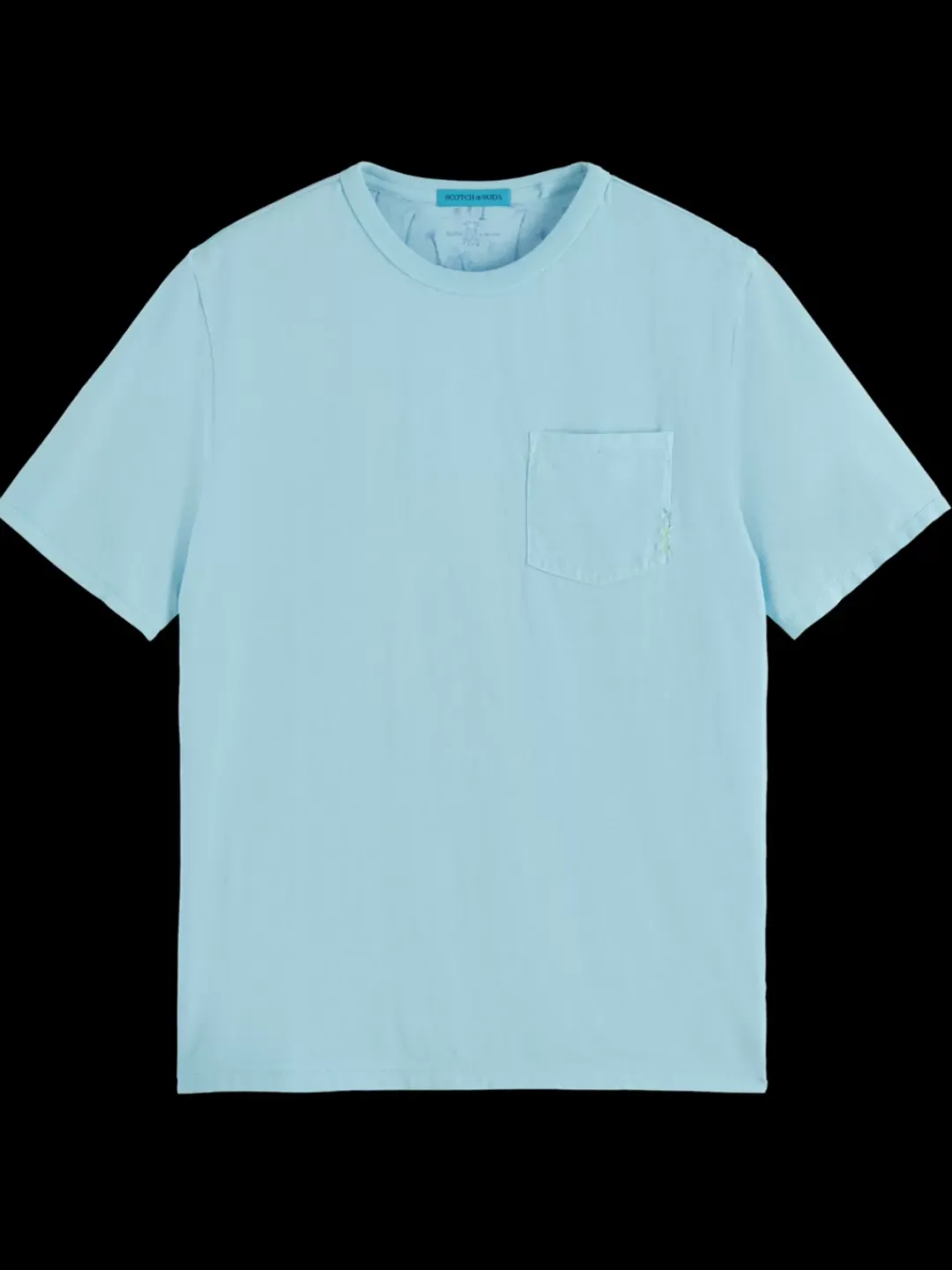 New Scotch & Soda Garment dye pocket t-shirt