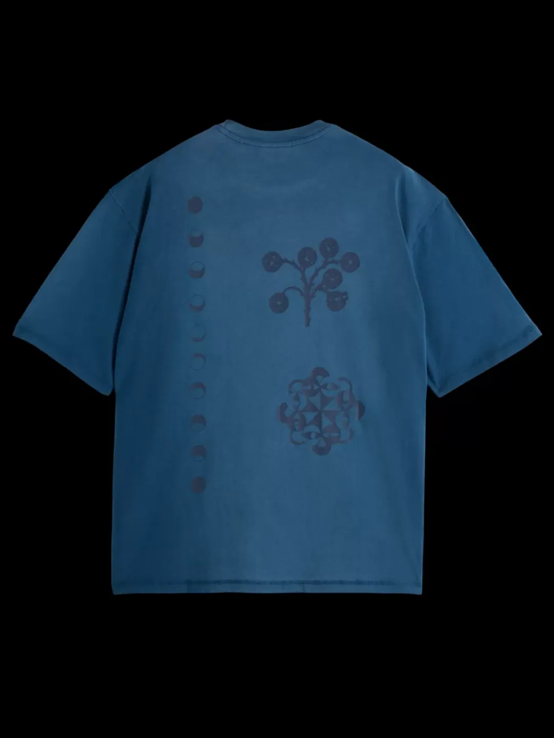 Best Scotch & Soda GARMENT DYED FRONT BACK ARTWORK T-SHIRT