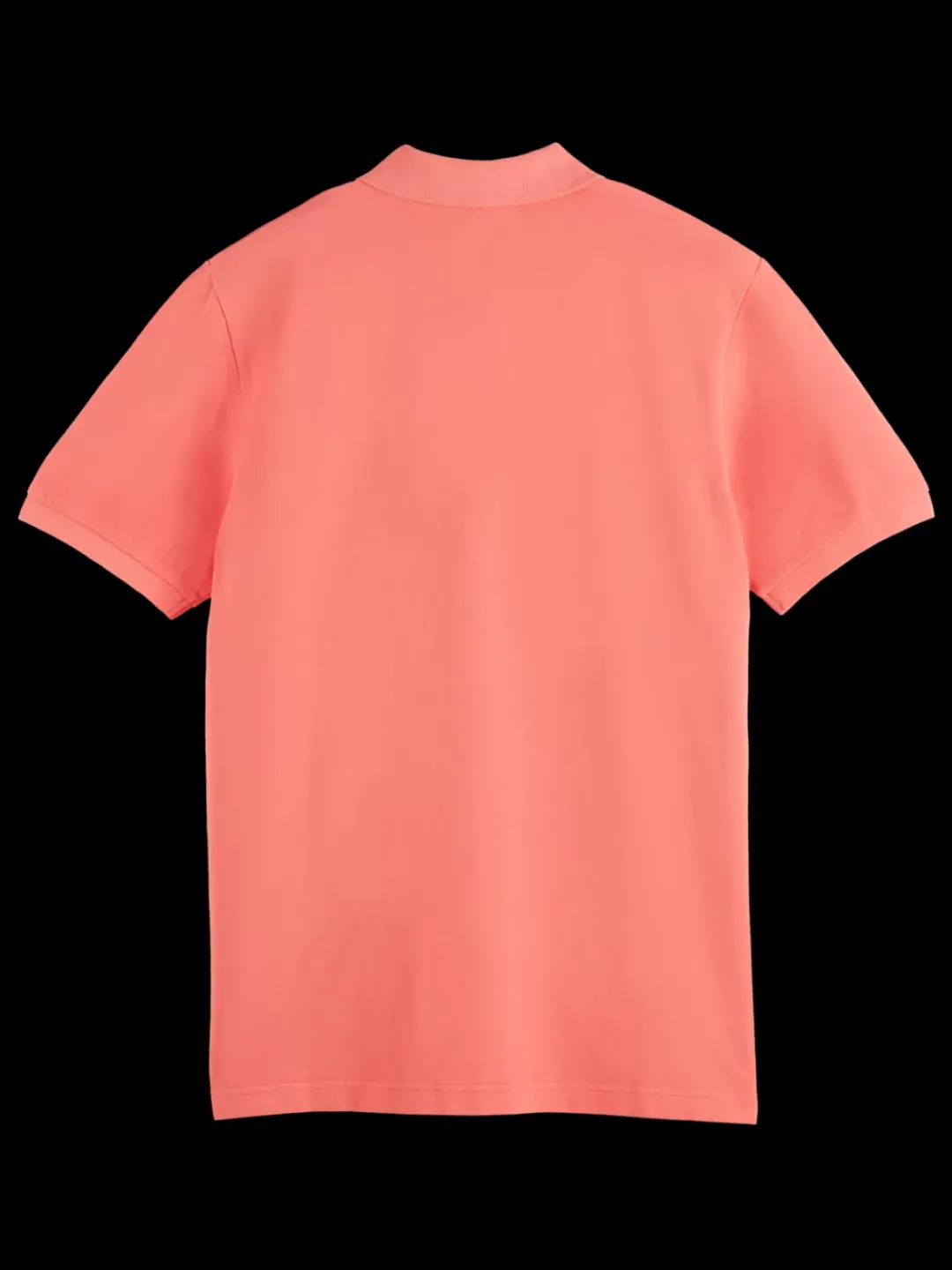 New Scotch & Soda Garment dyed pique polo