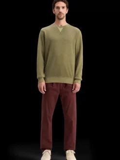 Outlet Scotch & Soda GARMENT DYED STRUCTURED SWEATSHIRT