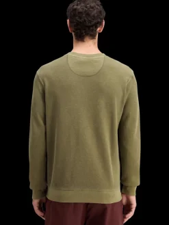 Outlet Scotch & Soda GARMENT DYED STRUCTURED SWEATSHIRT
