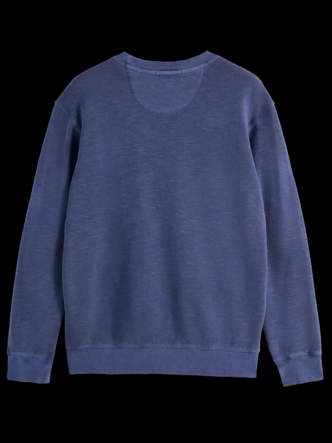 Outlet Scotch & Soda GARMENT DYED STRUCTURED SWEATSHIRT