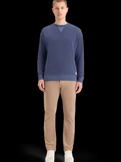 Outlet Scotch & Soda GARMENT DYED STRUCTURED SWEATSHIRT