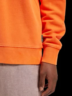 Sale Scotch & Soda Garment-dyed artwork sweatshirt