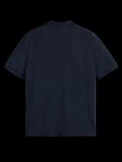 Sale Scotch & Soda GARMENT-DYED SHORT-SLEEVED PIQUE POLO