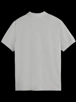 Sale Scotch & Soda GARMENT-DYED SHORT-SLEEVED PIQUE POLO