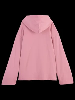 Discount Scotch & Soda GATHERED SLEEVE OVERSIZED FIT HOODIE