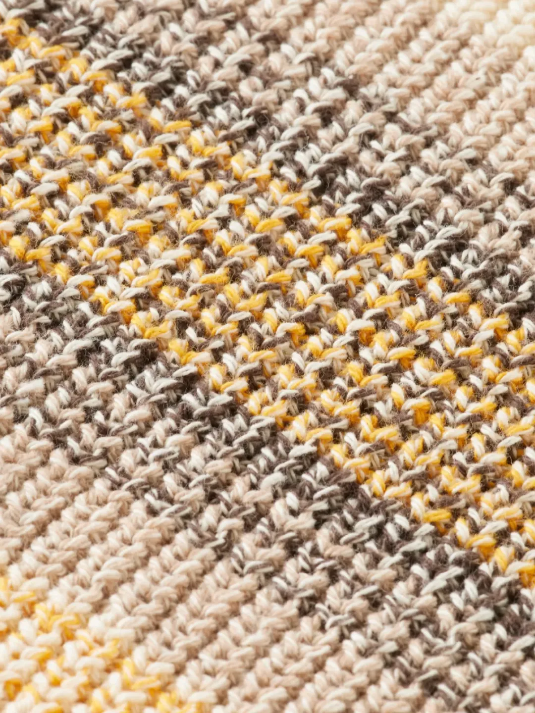 Discount Scotch & Soda GRADIENT COTTON STRIPES SWEATER BrownStripe