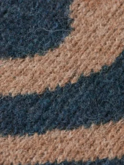 Clearance Scotch & Soda HAIRY BIG WAVES DROPPED SHOULDER SWEATER NightLogoWave