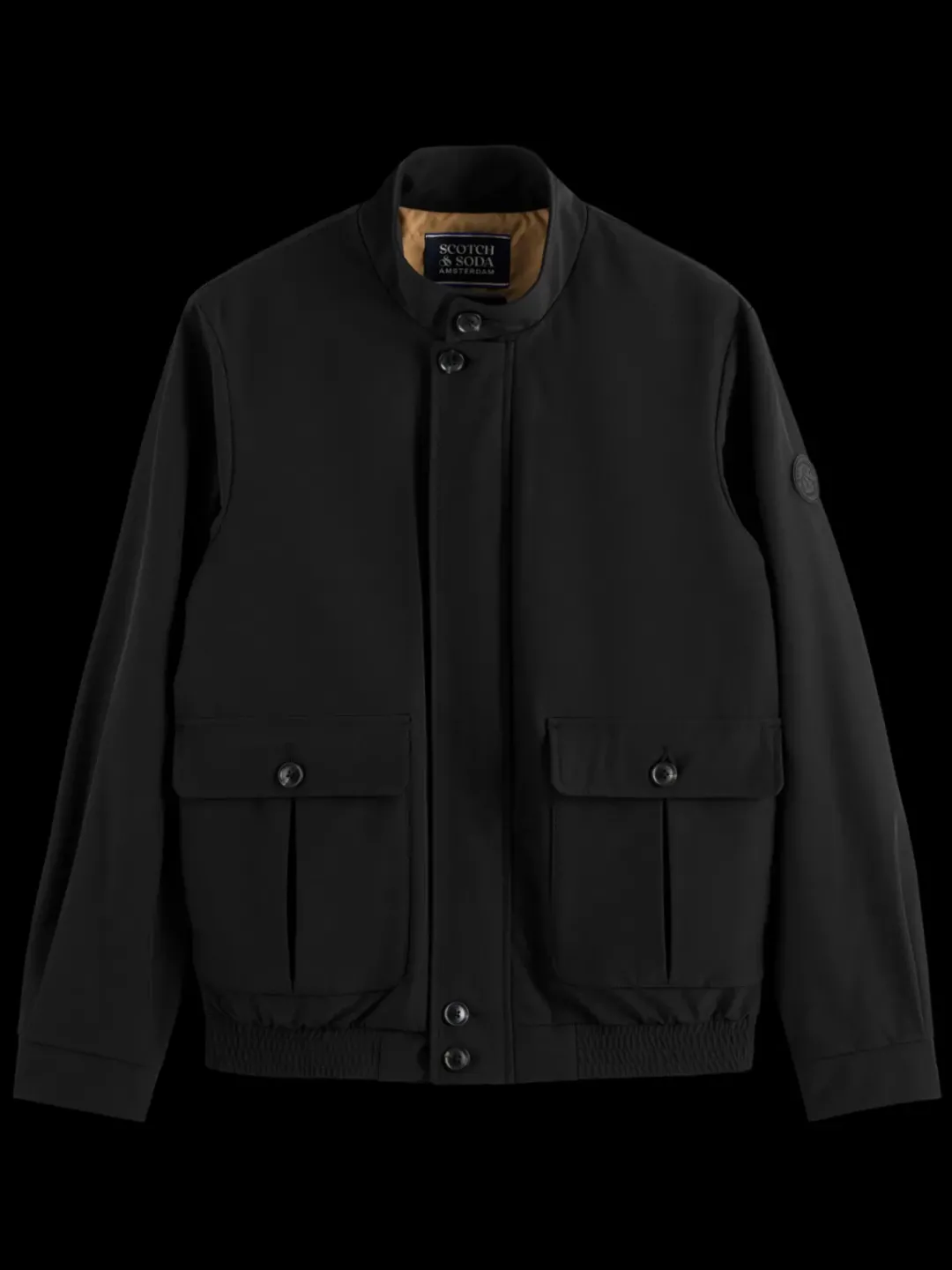 Best Scotch & Soda Harrington jacket Black