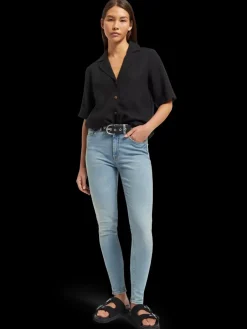 Clearance Scotch & Soda HAUT HIGH RISE SKINNY JEANS   Waterways