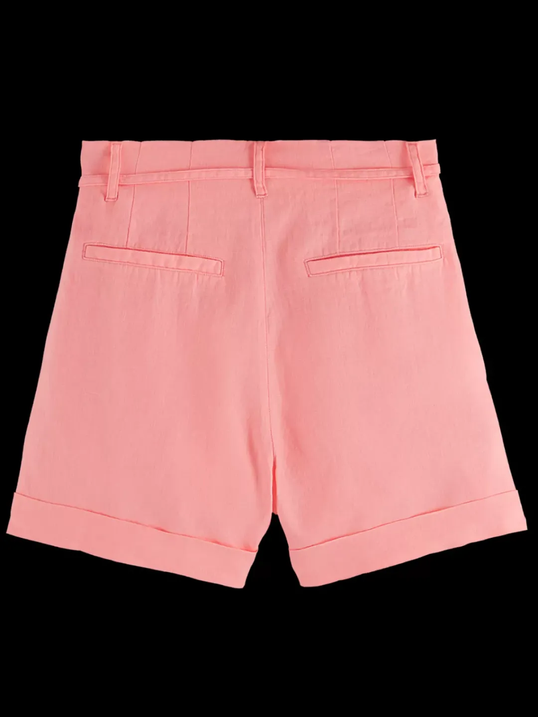 Fashion Scotch & Soda HIGH-RISE LINEN SHORT