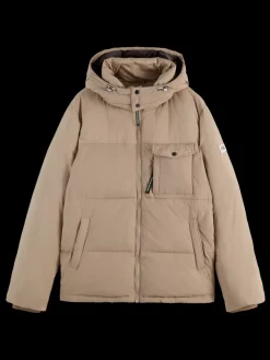 Fashion Scotch & Soda HOODED PUFFER JACKET