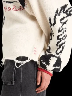 Best Scotch & Soda INTARSIA OVERSIZED PULLOVER SoftIce