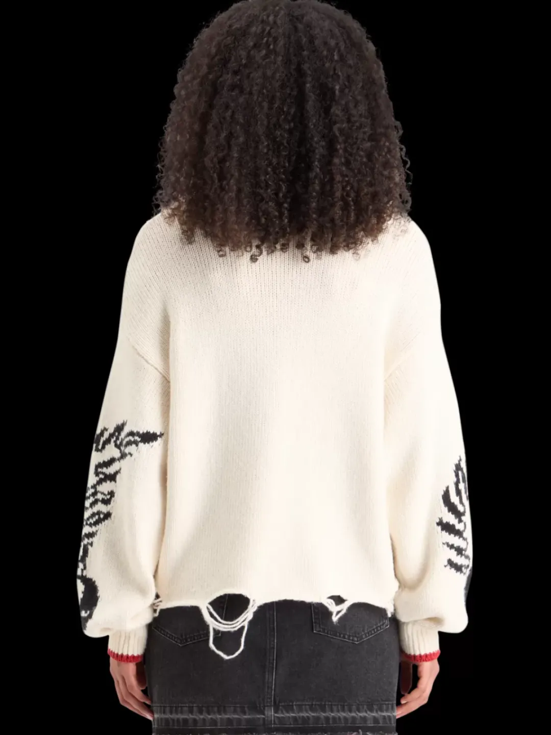 Best Scotch & Soda INTARSIA OVERSIZED PULLOVER SoftIce