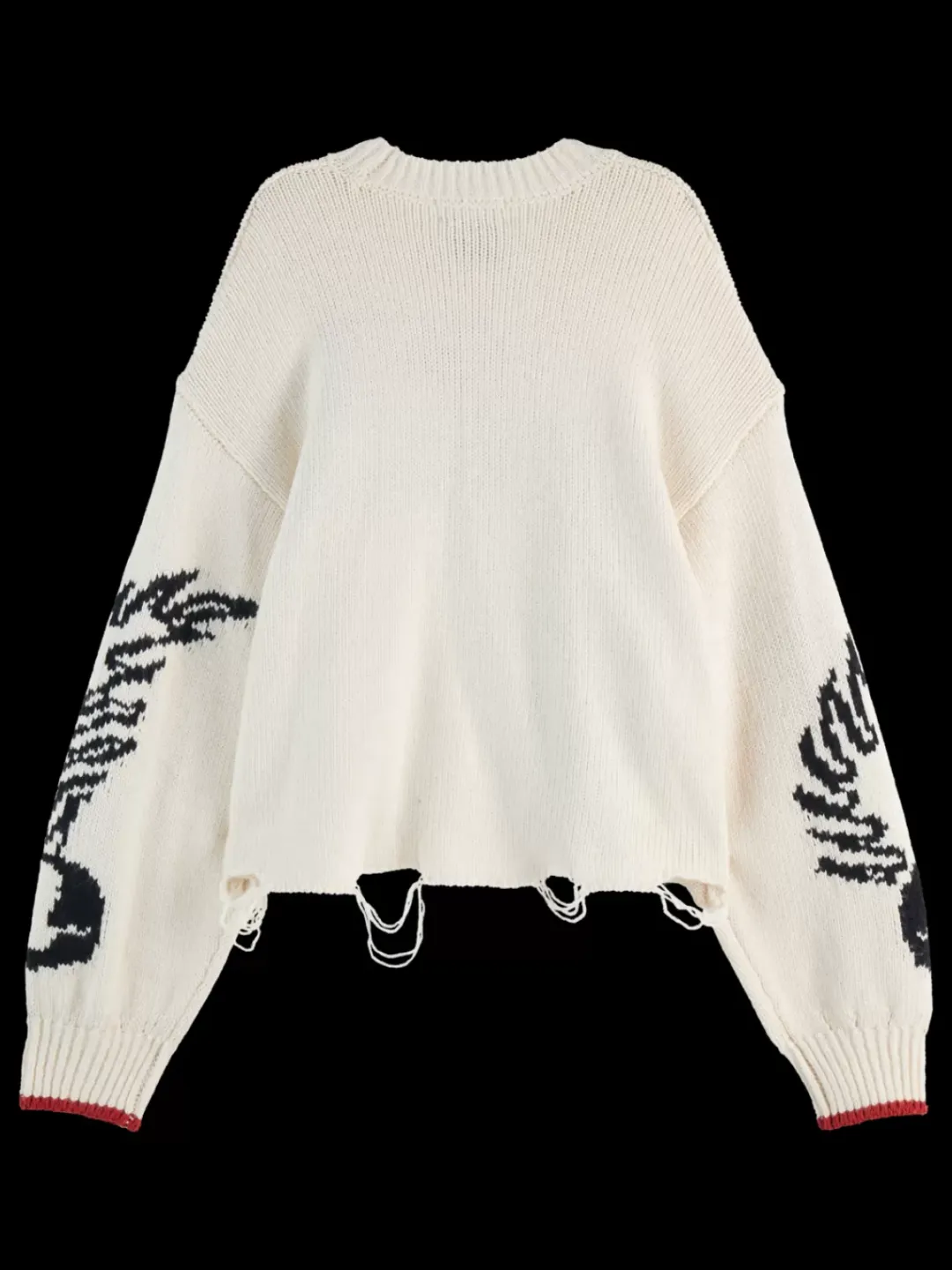 Best Scotch & Soda INTARSIA OVERSIZED PULLOVER SoftIce