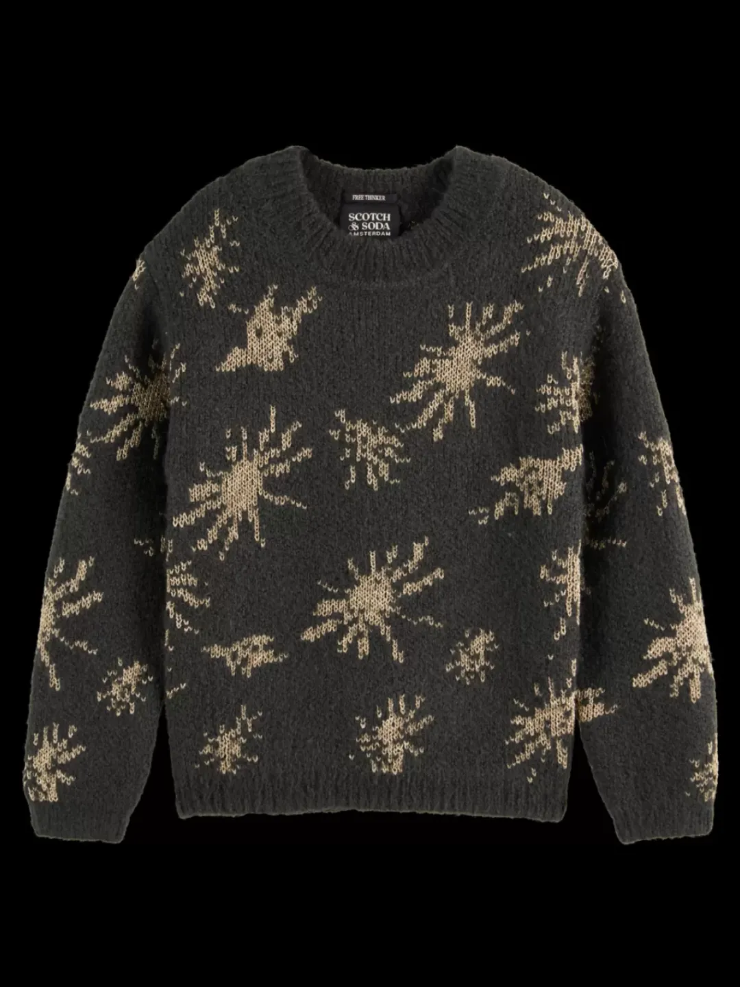 New Scotch & Soda INTARSIA PULLOVER FreeMindJacquard