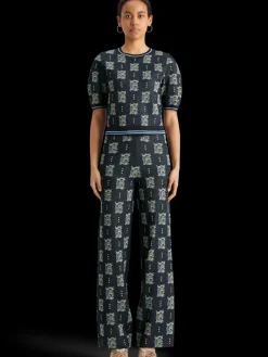 Discount Scotch & Soda Jacquard cropped pullover Night