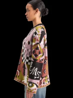 Hot Scotch & Soda JACQUARD OVERSIZED PULLOVER FreeMindJacquard
