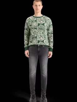 Clearance Scotch & Soda JACQUARD REGULAR FIT SWEATER SanFranFlower
