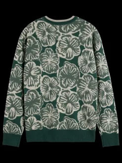 Clearance Scotch & Soda JACQUARD REGULAR FIT SWEATER SanFranFlower