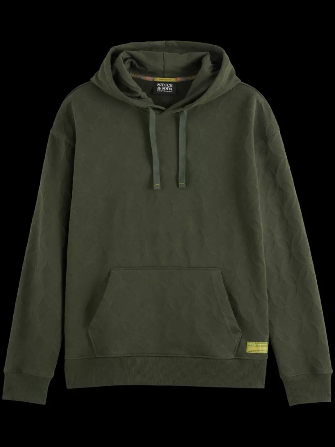 New Scotch & Soda Jacquard terry hoodie