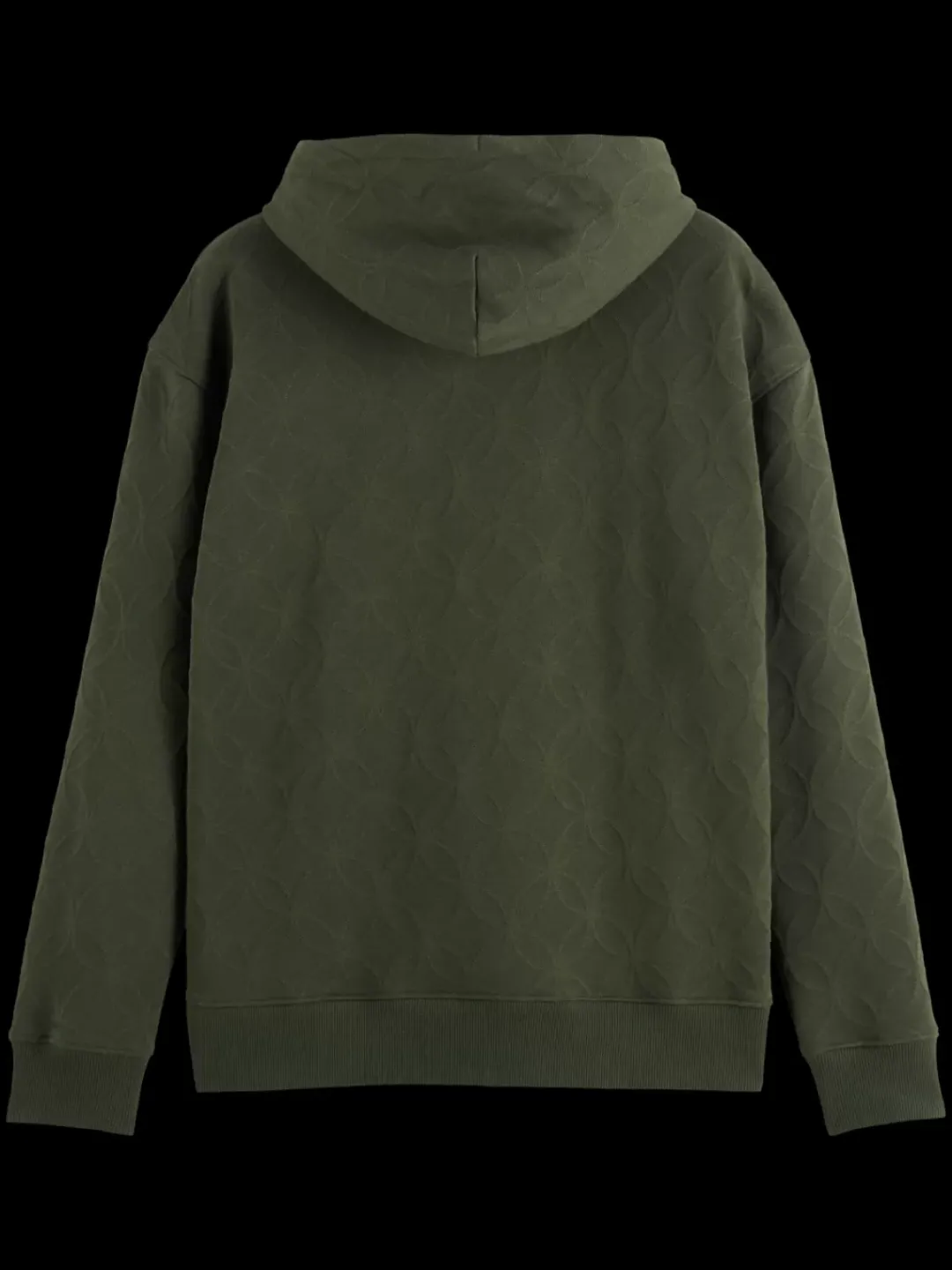 New Scotch & Soda Jacquard terry hoodie